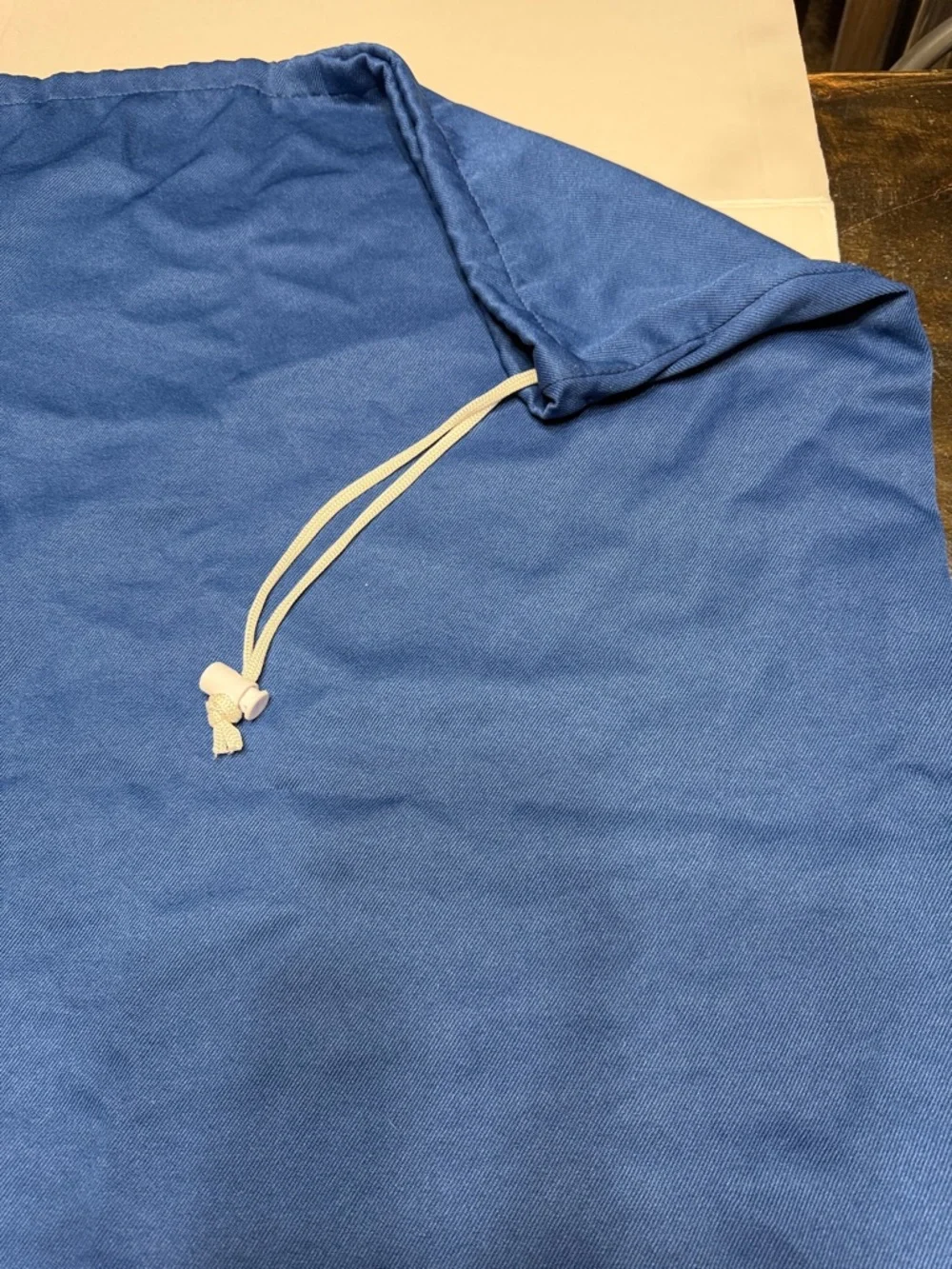 Large Blue Drawstring Dust/Storage Bag
